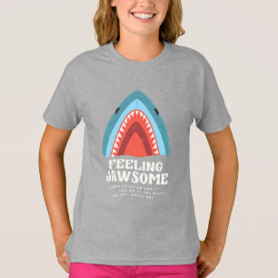 T-shirt Sentez Jawsome Requin amusant Puns d'été