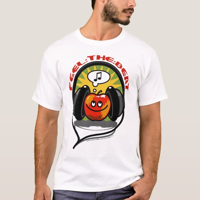 T-shirt Sentez le battement (Devant)