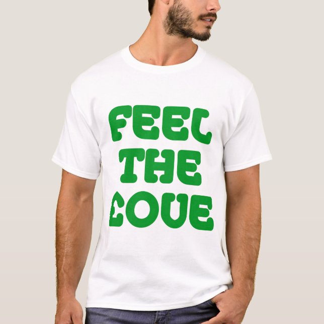 T-shirt Sentez le fourre £- Grass Green on Light (Devant)
