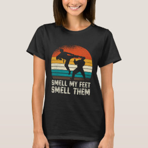 T-shirt Sentez Mes Pieds Sentez-Les Drôle Karate Martial A