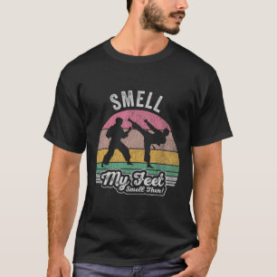 T-shirt Sentez Mes Pieds Sentez-Les Karaté Humour