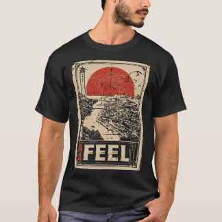 T-shirt Sentez Nature Paysage Design émotionnel