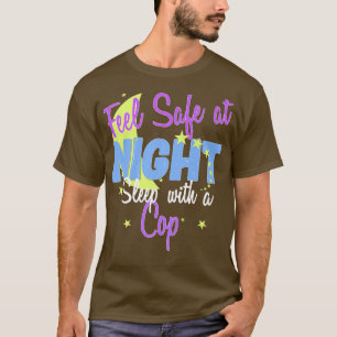 T-shirt Sentez-vous en sécurité la nuit, dormez avec un t-