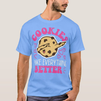 T-shirt Sentez-vous mieux Cookie Conception De Cuisine