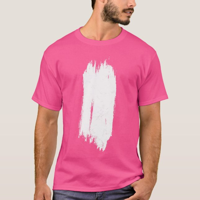T-shirt Sentier Appalachien à lame blanche Simple Minimali (Devant)