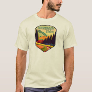 T-shirt Sentier Bartram Géorgie Caroline du Nord Couleurs