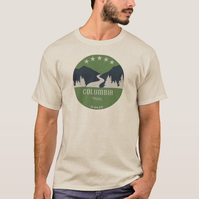 T-shirt Sentier Columbia New Jersey (Devant)