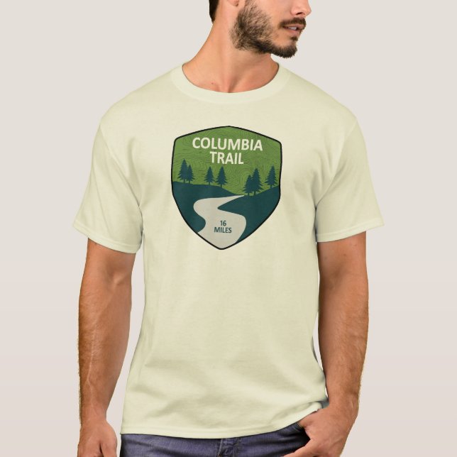 T-shirt Sentier Columbia New Jersey (Devant)