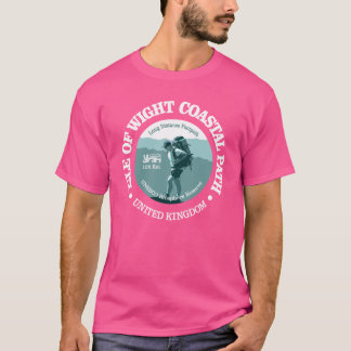T-shirt Sentier côtier de l'île de Wight drôle
