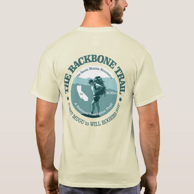 T-shirt Sentier de la colonne vertébrale (T) (Dos)
