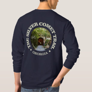 T-shirt Sentier de la comète argentée (cyclisme c)
