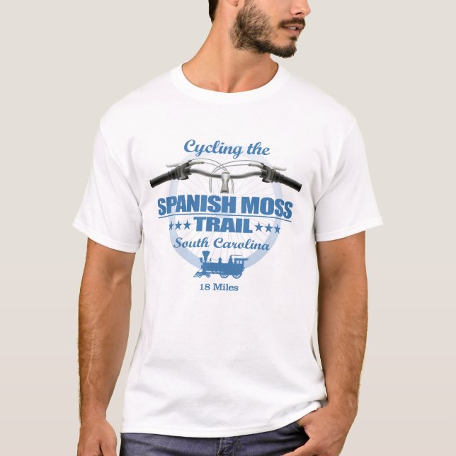 T-shirt Sentier de la mousse d'Espagne (H2) (Devant)