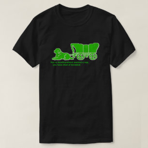 T-shirt sentier de l'Oregon Terre-Neuve Style ennuyeux