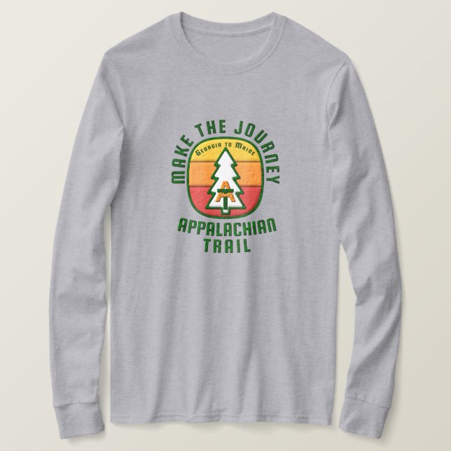 T-shirt Sentier des Appalaches Faites le voyage (Design devant)