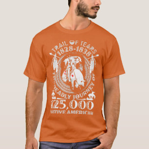 T-shirt Sentier Des Larmes Amérindiens 