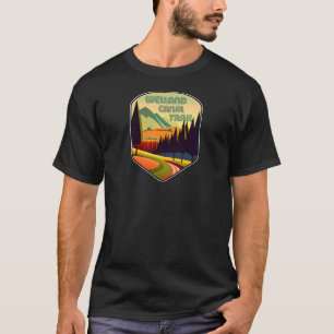 T-shirt Sentier du canal de Welland Ontario Canada Couleur