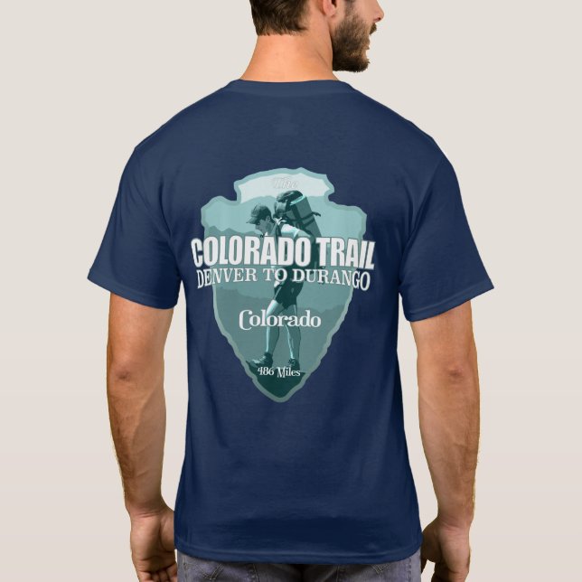 T-shirt Sentier du Colorado (flèche T) (Dos)