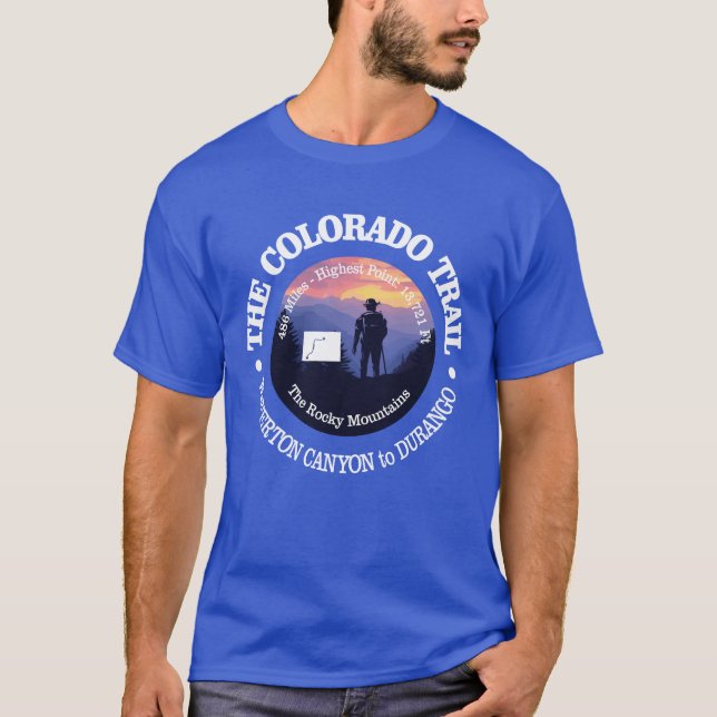T-shirt Sentier du Colorado (rd2) (Devant)