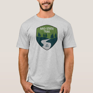 T-shirt Sentier du milieu de l'État Pennsylvanie