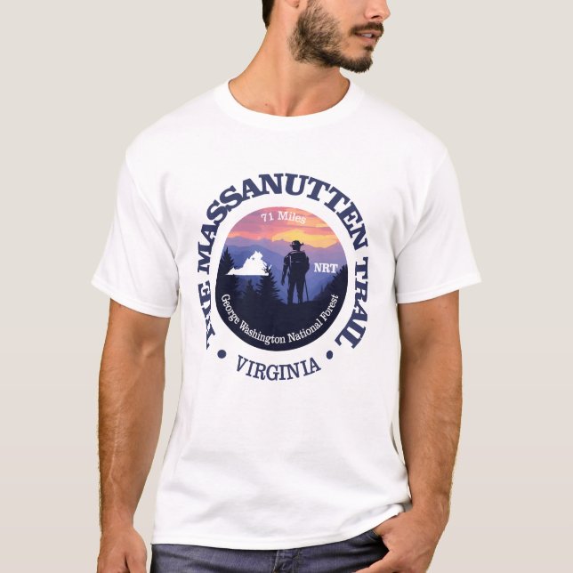 T-shirt Sentier Massanutten (rd2) (Devant)