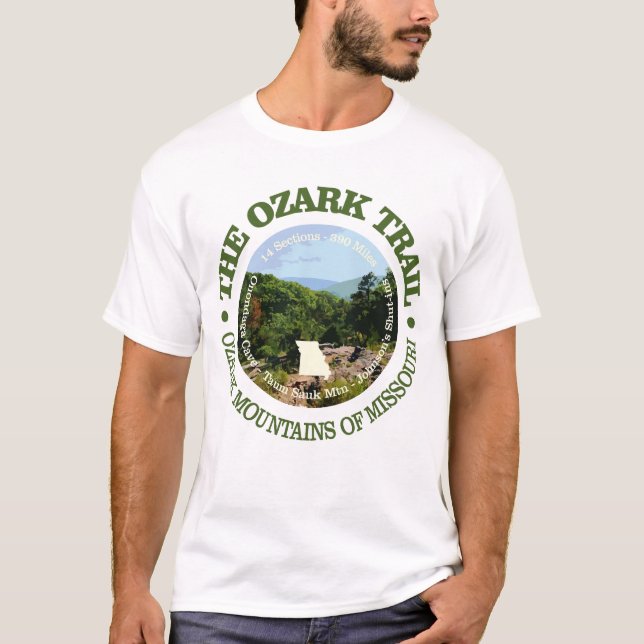 T-shirt Sentier Ozark (rd) (Devant)