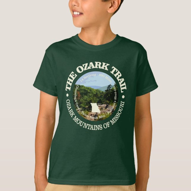 T-shirt Sentier Ozark (rd) (Devant)