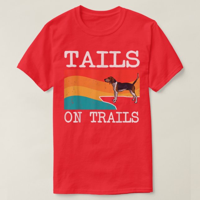 T-shirt Sentiers Sur Les Sentiers Trekking Marcheur Coonho (Design devant)