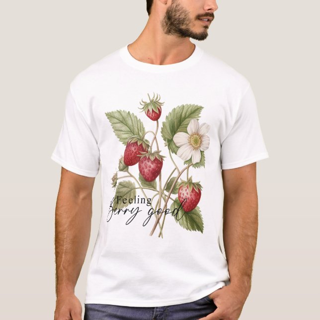 T-shirt Sentiment Berry Good (Devant)
