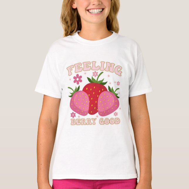 T-shirt Sentiment Berry Good (Devant)
