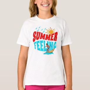 T-SHIRT SENTIMENT ÉTÉ.