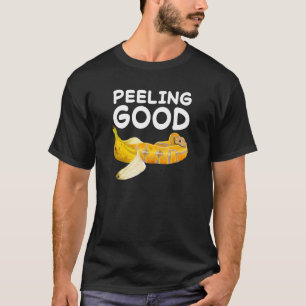 T-shirt Sentiment Peeling bon Banana Ball Python serpent R