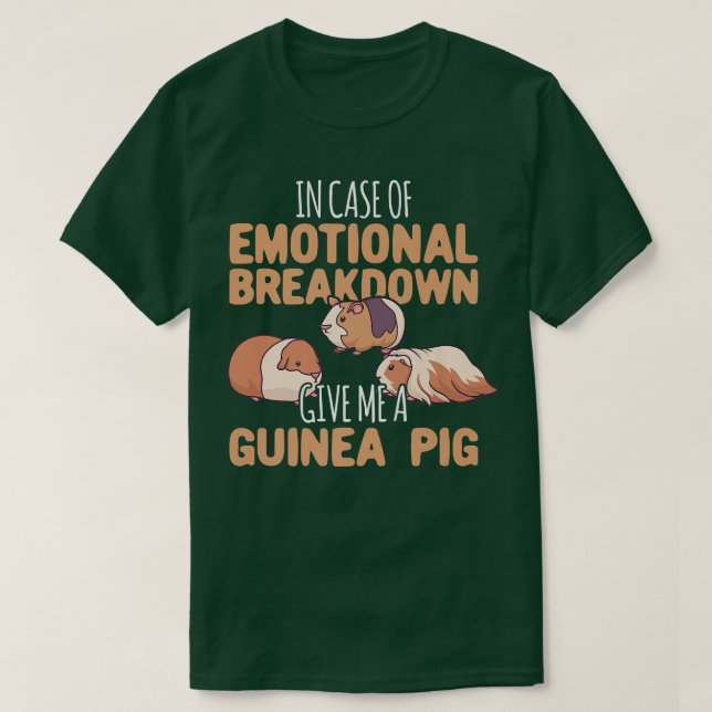 T-shirt Sentimental Breakdown Give Me A Guinée (Design devant)