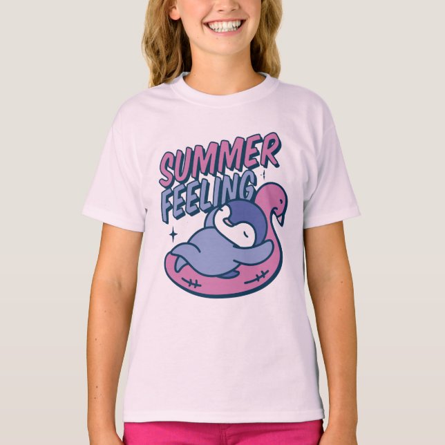 T-shirt Sentiments d'été (Devant)
