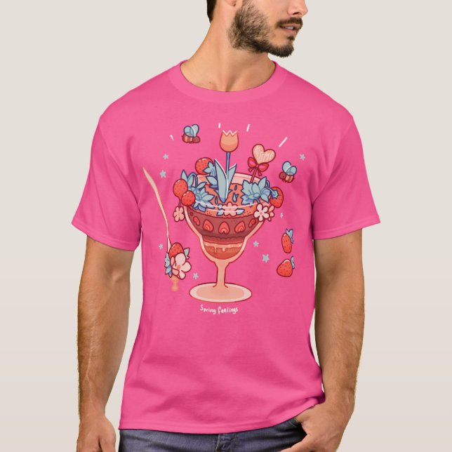 T-shirt Sentiments du printemps (Devant)