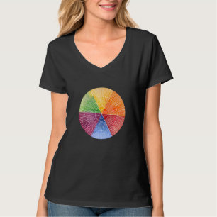 T-shirt Sentiments Graphique d'émotion de roue Thérapie Sa