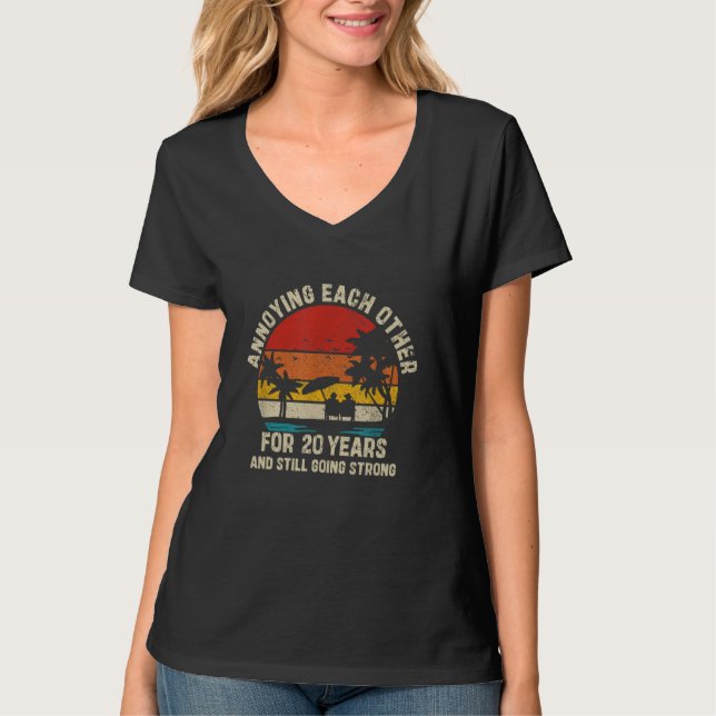 T-shirt S'Entourer Depuis 20 Ans Et Continuer (Devant)