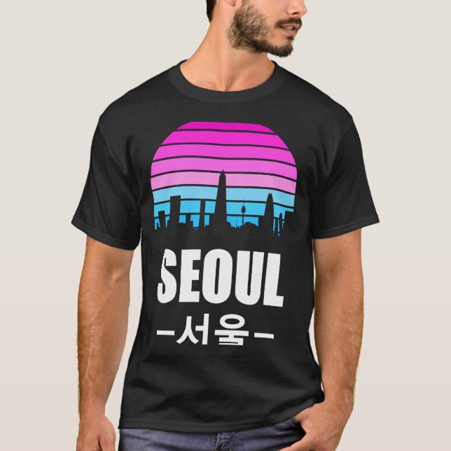 T-shirt Séoul Corée du Sud Sud-coréen Kpop (Devant)