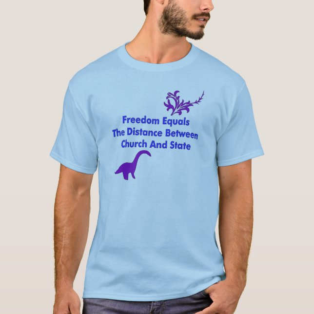 T-shirt Séparation de l'Église et de l'État (Devant)