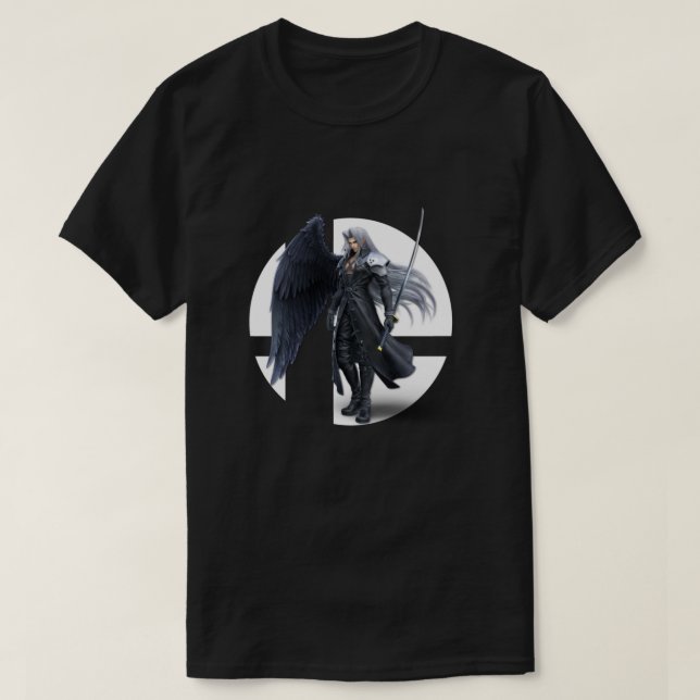T-shirt Sephiroth - Smash Bros (Design devant)