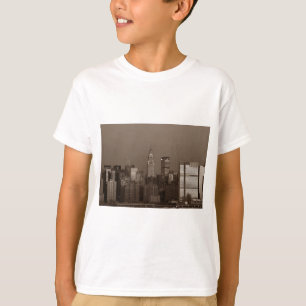 T-shirt Sepia New York