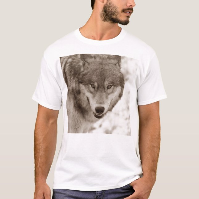 T-shirt Sepia Wolf (Devant)