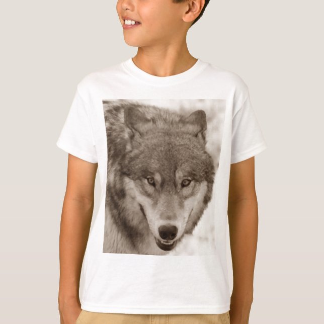 T-shirt Sepia Wolf (Devant)
