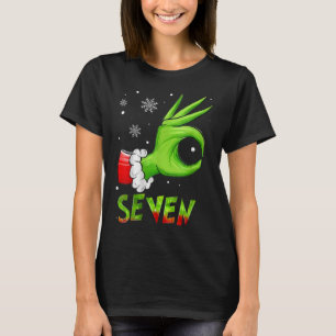 T-shirt Sept Funny 6 7 Meme Père Noël Noël Xmas Professeur