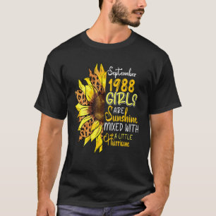T-shirt Septembre 1988 Les Filles Sont Brillantes Mélangée
