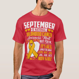 T-shirt Septembre Drôle Est La Sensibilisation Nationale A