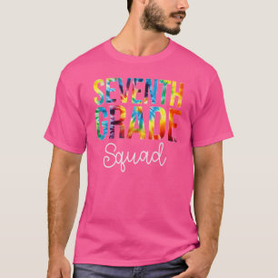 T-shirt Septième année Squad Tie Dye Jour d'appréciation R