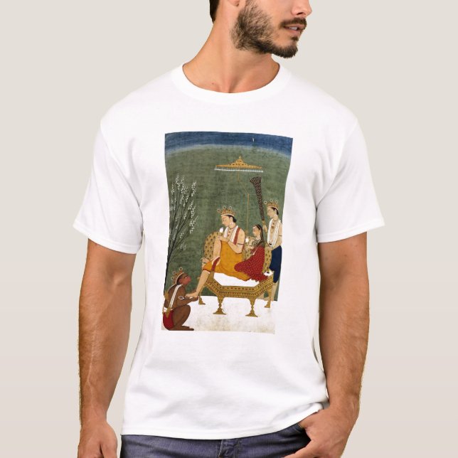 T-shirt Septième incarnation de Vishnu comme Rama-Chandra (Devant)
