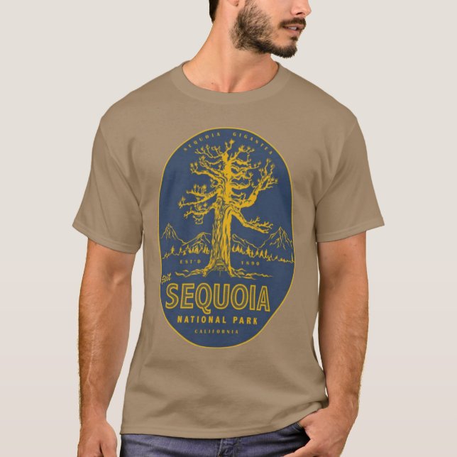 T-shirt Sequoia National Park (Devant)