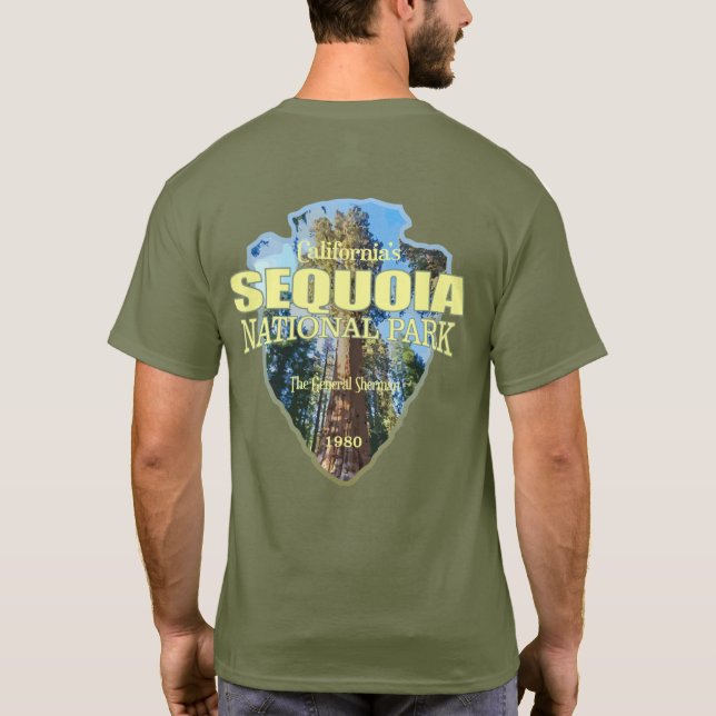 T-shirt Sequoia NP (flèche) (Dos)