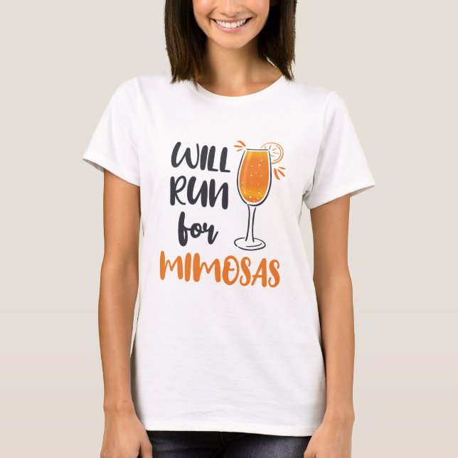 T-shirt Sera candidat pour Mimosas (Devant)